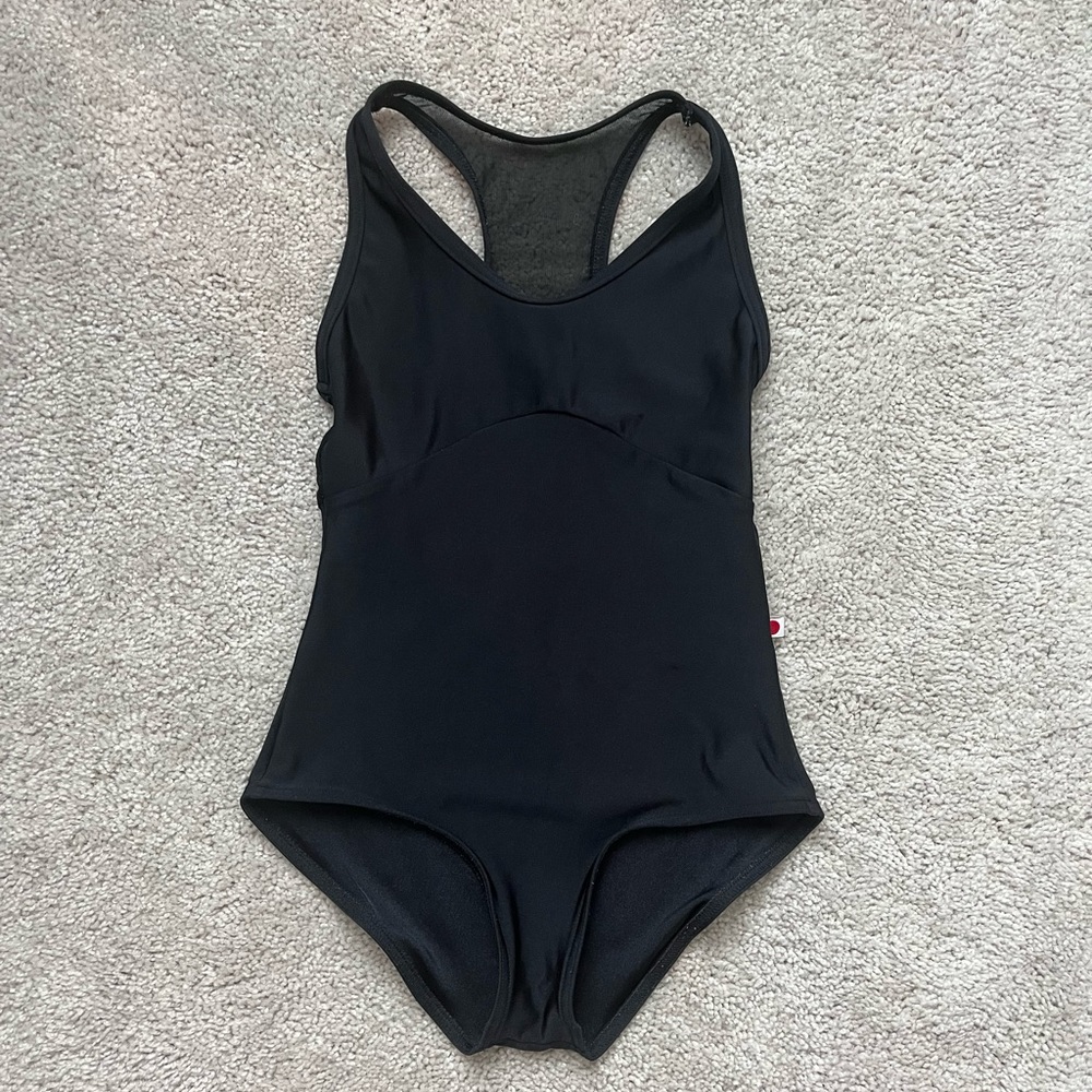 Yumiko Black Leotard